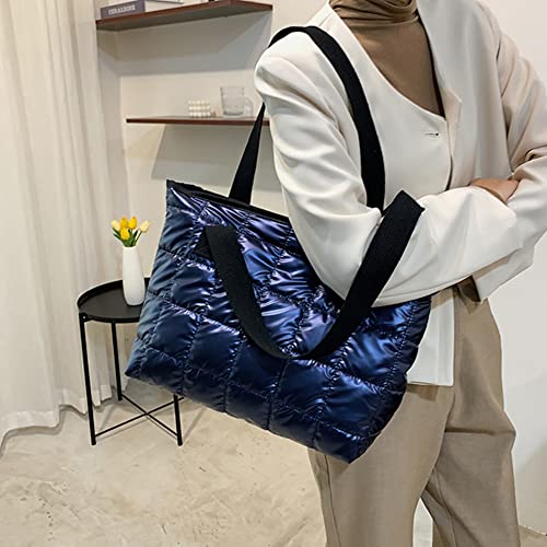 KOBONA Frauen Nylon Tuch Schulter Taschen Weibliche Casual Tote Handtaschen Universal Stepp Einkaufstaschen for Mädchen Frauen Straße von KOBONA
