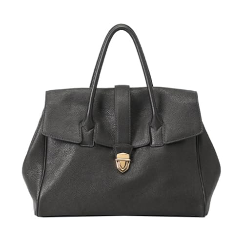 KOBONA Handtasche for Damen mit Taschen, Arbeitstasche, PU-Leder, einfarbig, Henkeltasche, Pendler-Geldbörse for Reisen, Einkaufen von KOBONA