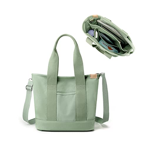 KOBONA Trataschen Damen Tote Bag t ßvechluss Mehrere Taschen Groß Tasche Tote Bag Handtasche Schultertaschen for Arbeit Büro sen Einkaufen Schule und Alltag von KOBONA