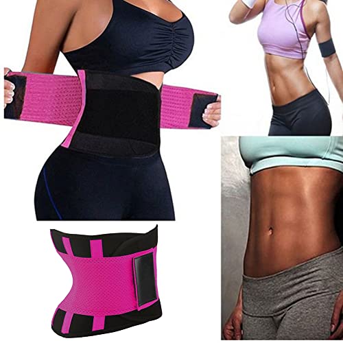 KOBONA Waist trainer Damen Herren, Bauchweggürtel, Shapeling Neopren Bauchweggürtel, Taillenformer Trimmer Gürtel mit Verstellbarem Bauchklett Body Shaper Bauchweg Taillenformer von KOBONA