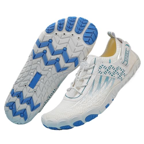 KOBONA Wasserschuhe, leichte Aqua-Schuhe, schnell trocknende Tauch-Sneaker, rutschfeste, ergonomische Gym-Sneaker, atmungsaktiv for Wassersport von KOBONA