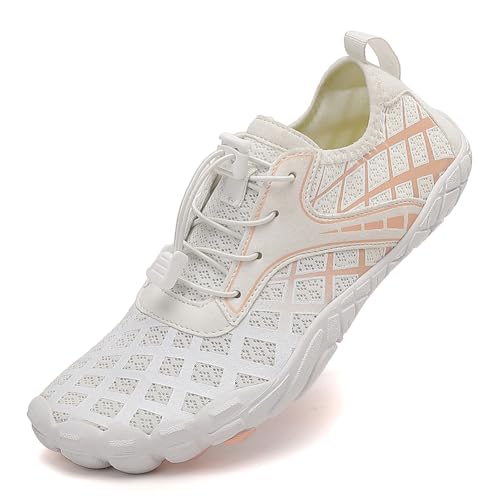 KOBONA Wasserschuhe Barfuß Schuhe Herren Damen Aquaschuhe Barfusschuhe Strandschuhe Sommer Schnell Trocken Outdoor Aqua Schuhe Schwimmschuhe Barfußbadeschuh von KOBONA