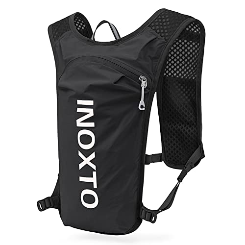 KOCAN Outdoor-Rucksack, 5L Outdoor Laufrucksack Fahrradrucksack Sportweste Ultraleichte Reittasche Damen Herren Atmungsaktiv Jogging Sportrucksack Für Camping Wandern Radfahren Sporttasche von KOCAN