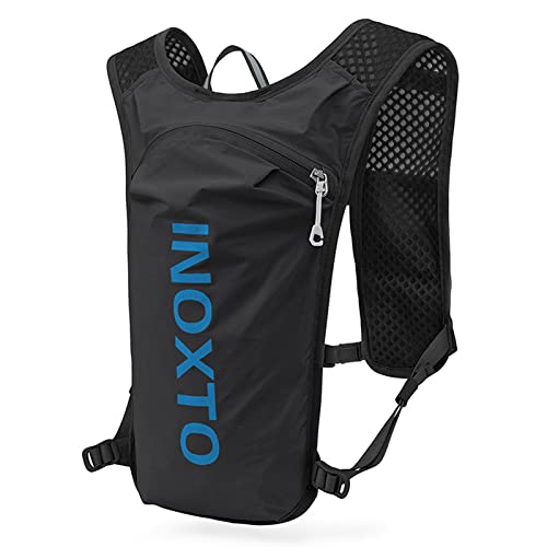 KOCAN Outdoor-Rucksack, 5L Outdoor Laufrucksack Fahrradrucksack Sportweste Ultraleichte Reittasche Damen Herren Atmungsaktiv Jogging Sportrucksack Für Camping Wandern Radfahren Sporttasche von KOCAN