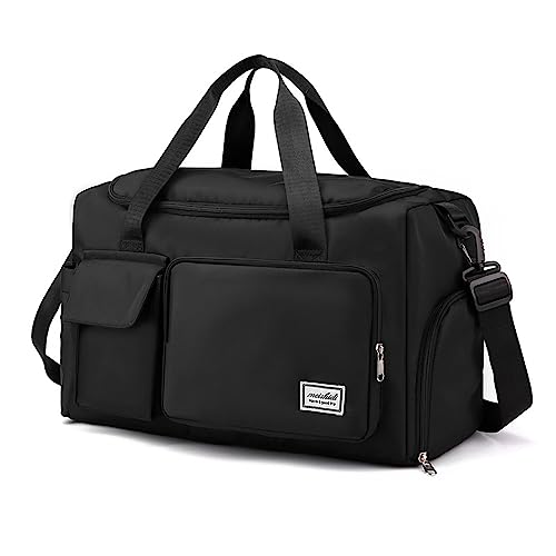 KOCAN Sport-Turnbeutel,Seesack mit Schuhfach,Weekender-Reisetasche für Damen,Weekender-Reisetasche von KOCAN