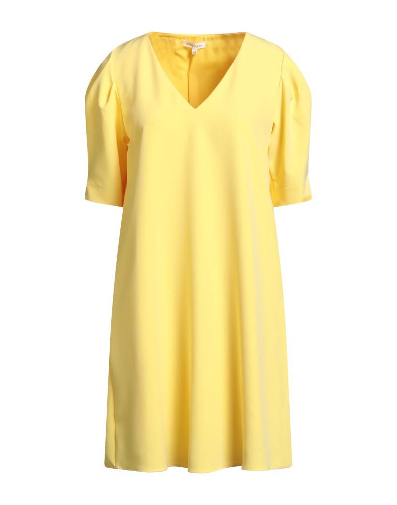 KOCCA Mini-kleid Damen Gelb von KOCCA