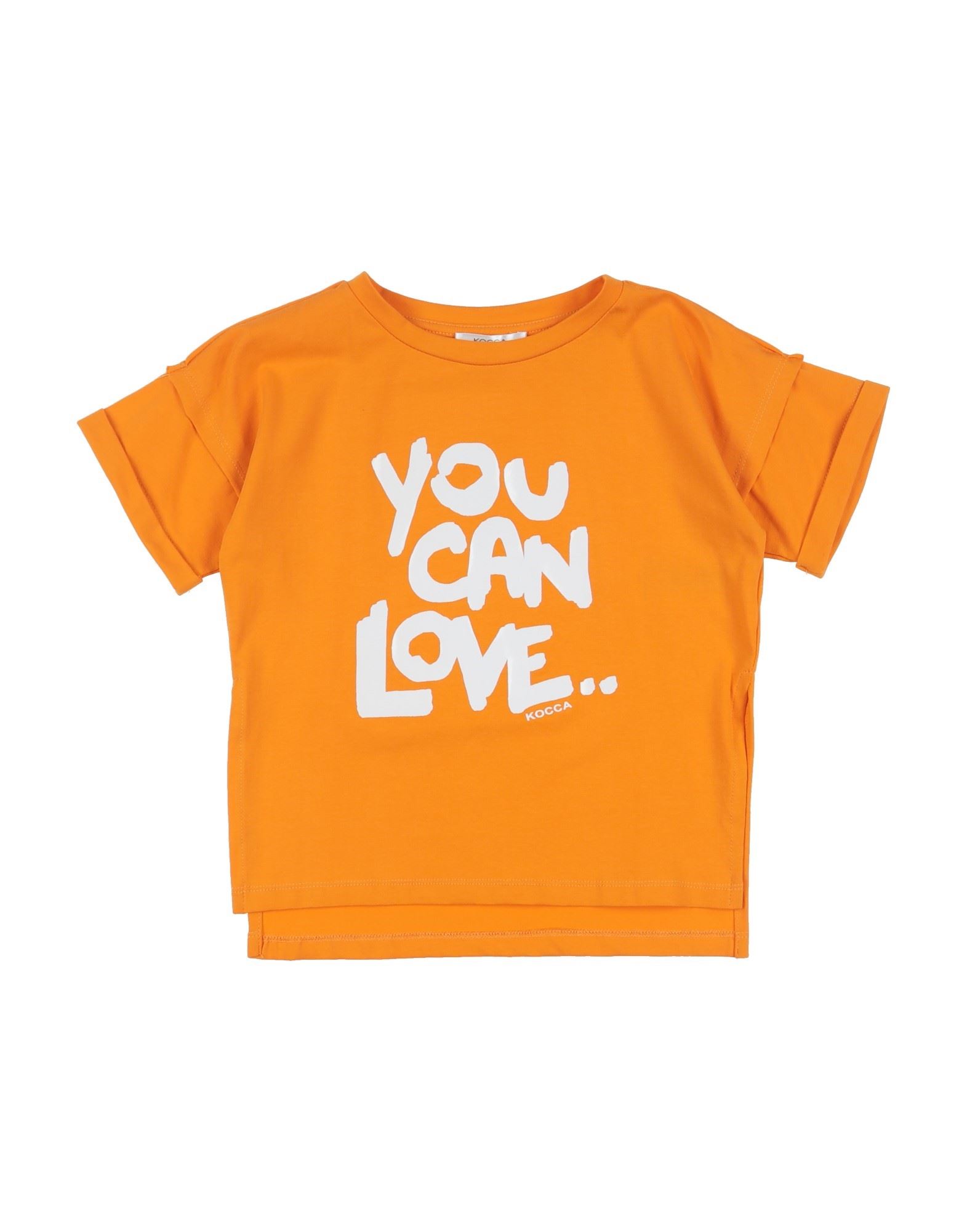 KOCCA T-shirts Kinder Orange von KOCCA