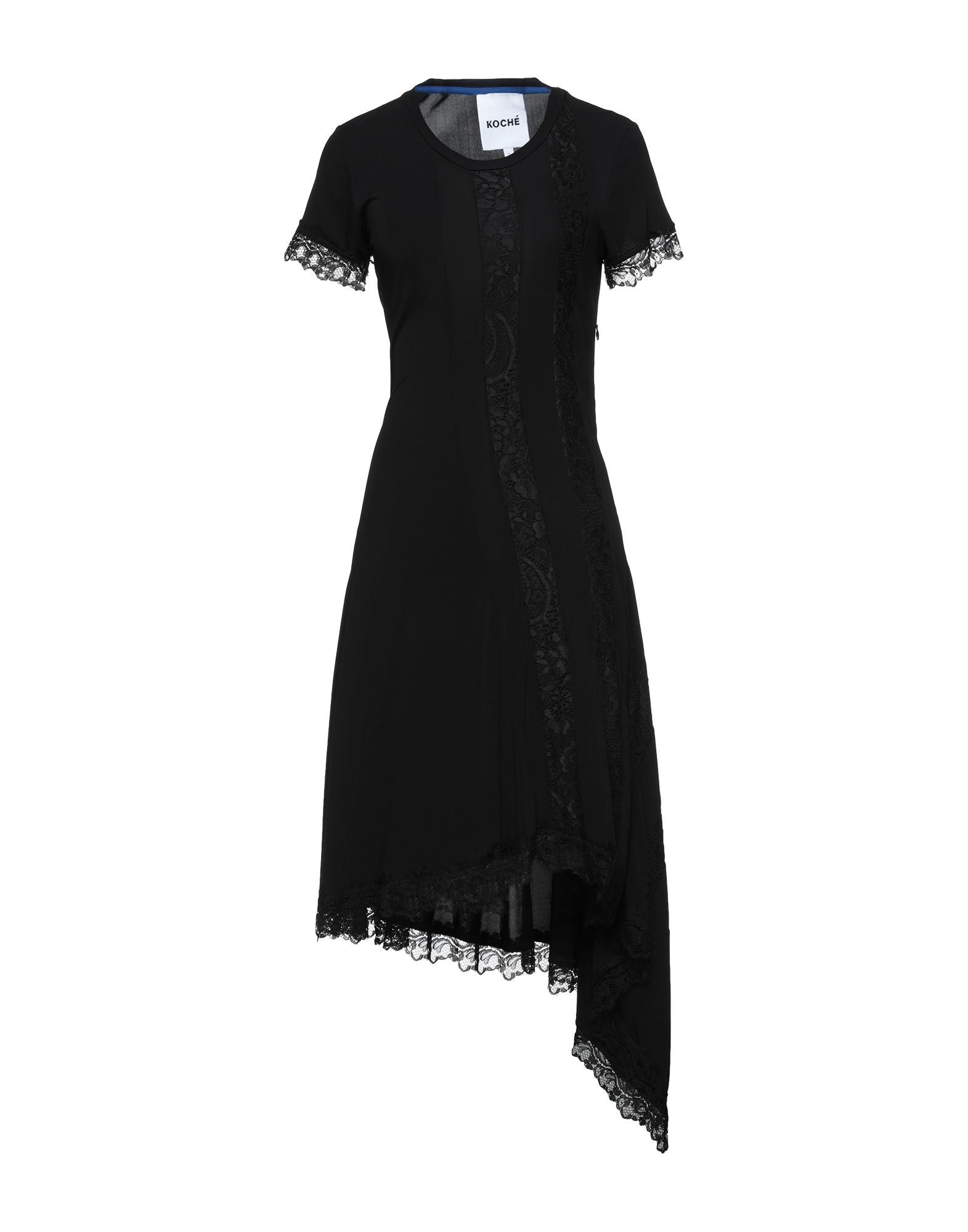 KOCHÉ Midi-kleid Damen Schwarz von KOCHÉ