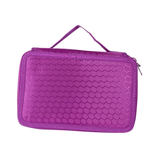 KOCKSHION 1 Stück 72 Schreibwaren-Box Handliche Federmäppchen Stiftetui Mit 72 Fächern Bleistift-Organizer Federmäppchen Mit 72 Fächern Gelstift Stifttasche Mit 72 Fächern Violett KOCKSHION 1 Stück 72 Schreibwaren-Box Handliche Federmäppchen Stiftetui Mit 72 Fächern Bleistift-Organizer Federmäppchen Mit 72 Fächern Gelstift Stifttasche Mit 72 Fächern Violett von KOCKSHION
