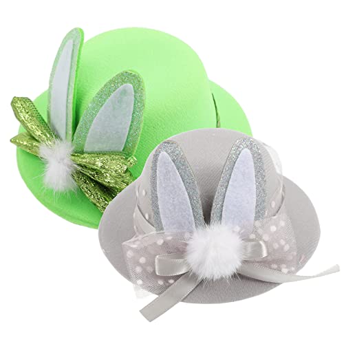 KOCKSHION 2stücke Haarnadeln Hut-haarspange Junge Mädchen Cartoon-haarnadel Party-haarspangen-requisiten Dekorative Haarspangen Frühlings-kopfschmuck Party-hut-kopfschmuck von KOCKSHION