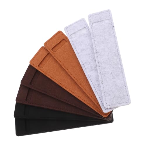 KOCKSHION 8 Stück Filzstiftetui Bleistiftbeutel Mini-taschenschutz Aufbewahrungshülle Beutel Einzelstiftetui Halter Füllfederhalterbeutel Für Büro-schreibtischbedarf von KOCKSHION