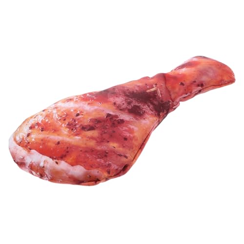 KOCKSHION Hühnerbeinstiftbeutel Nettes Bleistiftkoffer Mini-Kosmetiktasche Stifttasche Fuzzy Bleistiftbeutel süße Schminktasche Zipper -Bleistiftbeutel Stoff Brown von KOCKSHION