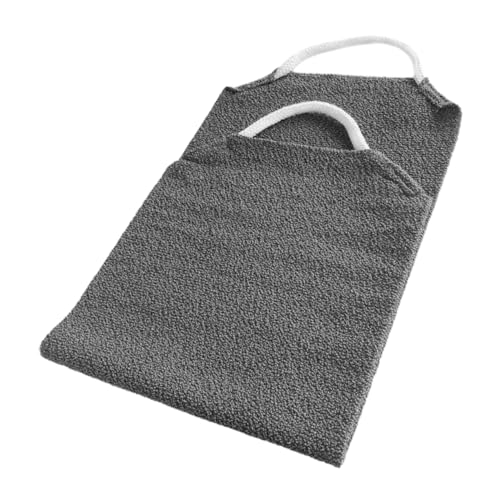 KOCKSHION Körperpeeling-handtuch Langer Und Badetuch Für Effektive Hautreinigung Und Massage Entfernen Von Abgestorbenen Hautzellen Tiefgrau von KOCKSHION