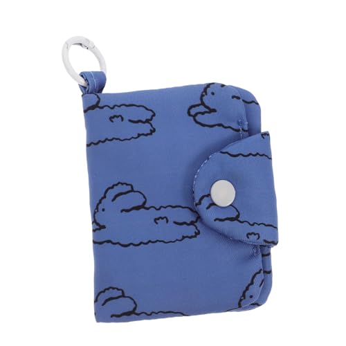 KOCKSHION Süßes Portemonnaie Mit Schlüsselanhänger Für Damen Kleines Kartenetui Aus Weichen Materialien Minimalistischer Stil Kompakt Und Tragbar Für Münzen Karten Und Ohrstecker von KOCKSHION