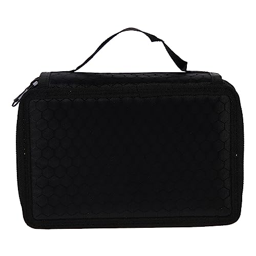KOCKSHION Multi Layer Bleistiftetui mit Fächern Tragbarer Stift Organizer für Schule und Büro Strapazierfähiges Federmäppchen Hochwertigen Materialien für Künstler von KOCKSHION