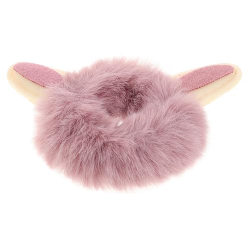 KOCKSHION Flauschige Haargummis Mit Kunstfellknäueln Süße Haaraccessoires Für Mädchen Pferdeschwanzhalter Mit Felldekoration Ballett-haarschmuck Für Herbst Und Winter von KOCKSHION