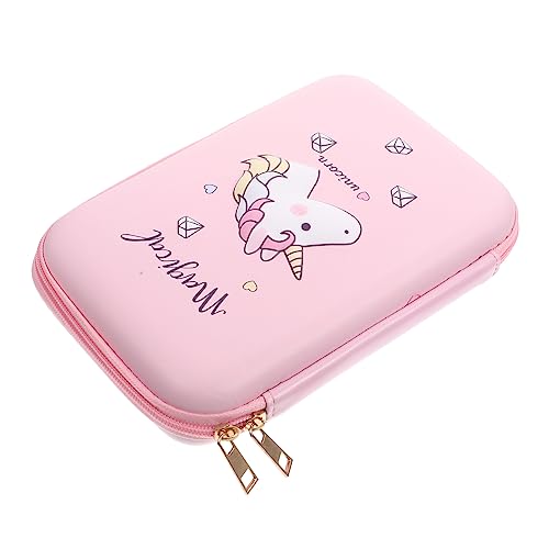 KOCKSHION Bleistift-aufbewahrungsbox Mit Reißverschluss Handgehaltene Schreibwarentasche Organizer-schreibwarenetui Großes Fassungsvermögen Für Bleistifte Lineale Und Kugelschreiber von KOCKSHION