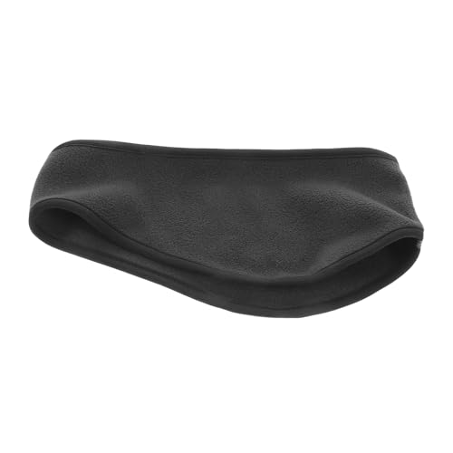 KOCKSHION Winter Stirnband Mit Ohrenschützern Fleece Ohrwärmer Für Herren Und Damen Verstellbar Und Winddicht Für Outdoor-sport Und Schlaf Klassische Tiefgraue Farbe Bequem Und Warm von KOCKSHION