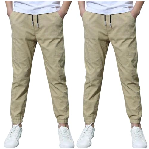 KODMNSW 2er Pack Hosen Jungen Baumwolle Leinen Hose Dünn Sommerhose Robust Arbeitshose Leinenhose Haremshose Einfarbig Outdoorhose Freizeithose 3-13 Jahre Blitzangebote Khaki 12 Jahre KODMNSW 2er Pack Hosen Jungen Baumwolle Leinen Hose Dünn Sommerhose Robust Arbeitshose Leinenhose Haremshose Einfarbig Outdoorhose Freizeithose 3-13 Jahre Blitzangebote Khaki 12 Jahre von KODMNSW