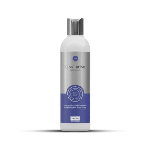 KÖ-HAIR Circulation Haarwachstum Shampoo mit 1% Redensyl gegen Haarausfall ?zur Haarverdichtung ?250 ml ?Anti-Haarausfall Mittel ?Für Männer und Frauen KÖ-HAIR Circulation Haarwachstum Shampoo mit 1% Redensyl gegen Haarausfall ?zur Haarverdichtung ?250 ml ?Anti-Haarausfall Mittel ?Für Männer und Frauen von KÖHAIR