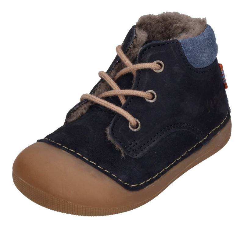KOEL AVA BIO NUBUK LAMBSWOOL Barfußschuh Blue von KOEL