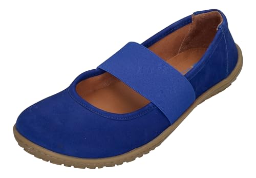 KOEL Barefoot Damenschuhe Ballerinas ISLA Nubuk royal Blue, Größe:40 EU von KOEL