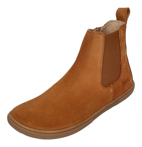 KOEL Barefoot Damenschuhe - Booties FILAS Suede Cognac, Größe:38 EU von KOEL