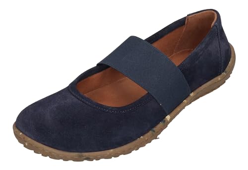 KOEL Barefoot Damenschuhe - Sneakers Izzie ECO - Navy, Größe:38 EU von KOEL