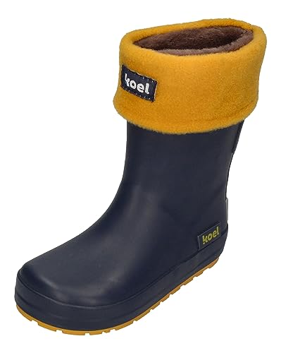 KOEL Barefoot Gummistiefel - WELLIE BARE + SOCK - blue, Größe:25 EU von Koel