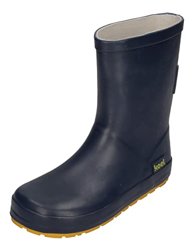 KOEL Barefoot Gummistiefel - Wellie Bare SOLID - Navy, Größe:32 EU von KOEL