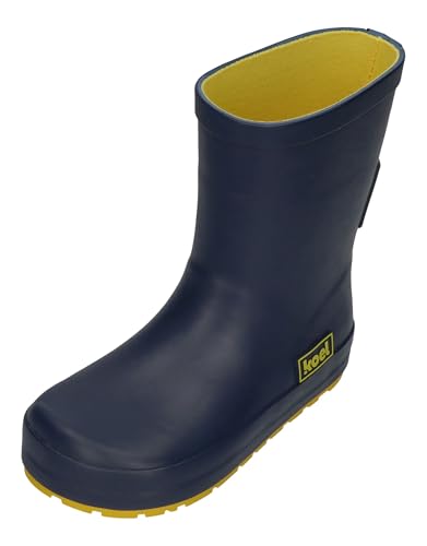 KOEL Barefoot Gummistiefel - WELLIE BARE SOLID V2 - blue, Größe:26 EU von KOEL