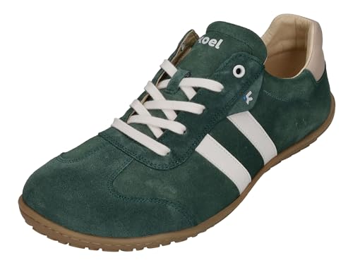 KOEL Barefoot Herrenschuhe - Sneakers ILO Suede Green, Größe:42 EU von Koel