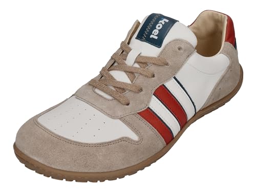 KOEL Barefoot Herrenschuhe - Sneakers IVO Nappa beige, Größe:46 EU von KOEL