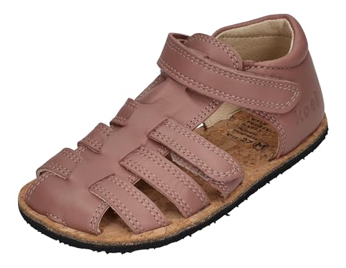 KOEL Barefoot Kinder Sandalen ARIN NAPPA - old pink, Größe:29 EU von KOEL