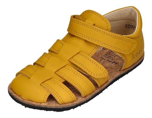 KOEL Barefoot Kinder Sandalen ARIN NAPPA - yellow, Größe:22 EU von KOEL