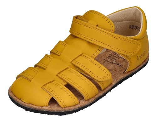 KOEL Barefoot Kinder Sandalen ARIN NAPPA - yellow, Größe:23 EU von KOEL