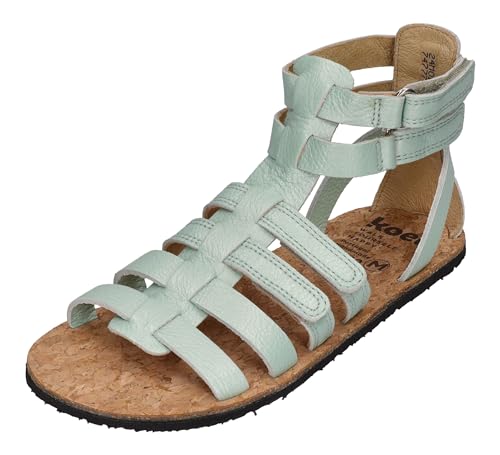 KOEL Barefoot - Kinder Sandalen - AURA METALLIC - mint, Größe:26 EU von KOEL