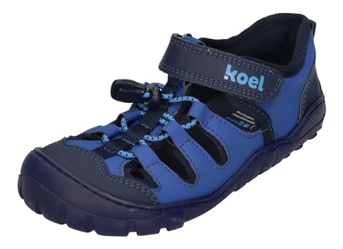 KOEL Barefoot Kinder Sandalen MADISON 2.0 - blue, Größe:27 EU von KOEL