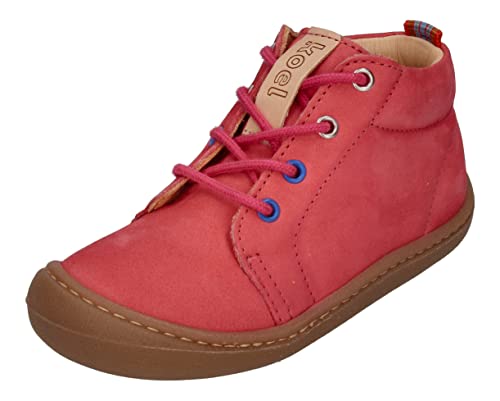 KOEL Barefoot Kinderschuhe Ben MEDIUM Nubuk - Coral, Größe:20 EU von KOEL