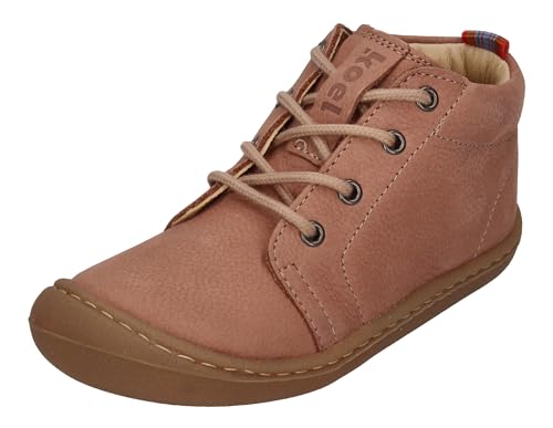 KOEL Barefoot Kinderschuhe - Booties BEN M LEATHER - old pink, Größe:22 EU von KOEL