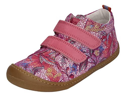 KOEL Barefoot Kinderschuhe Danny Fantasy 07 Fuchsia Flowers, Größe:20 EU von KOEL