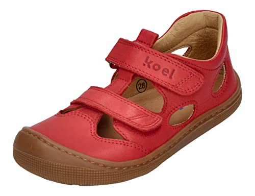 KOEL Barefoot Kinderschuhe - Deen Nappa - Ferrari, Größe:22 EU von KOEL