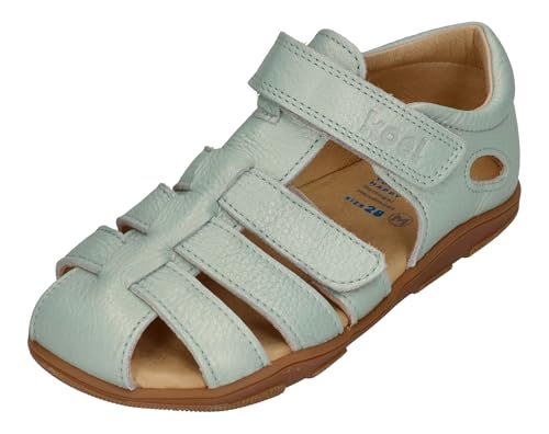 KOEL Barefoot Kinderschuhe Sandalen OLA METALIC - mint, Größe:22 EU von KOEL