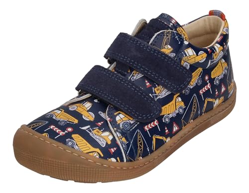 KOEL Barefoot Kinderschuhe - Sneakers Danny Print Tractor Blue, Größe:22 EU von KOEL