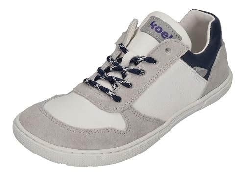 KOEL Barefoot Kinderschuhe - Sneakers Date Suede Blue, Größe:33 EU von Koel