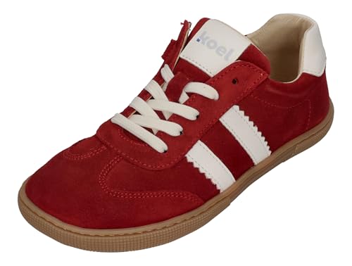 KOEL Barefoot Kinderschuhe Sneakers Declan Suede red, Größe:28 EU von KOEL