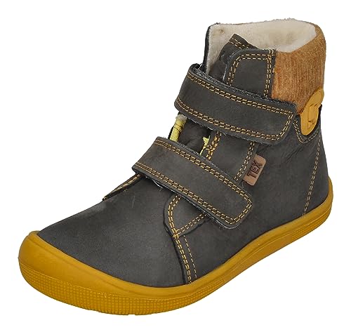 KOEL Barefoot Kinderstiefel - DEAN TEX WOOL - dark grey, Größe:22 EU von Koel