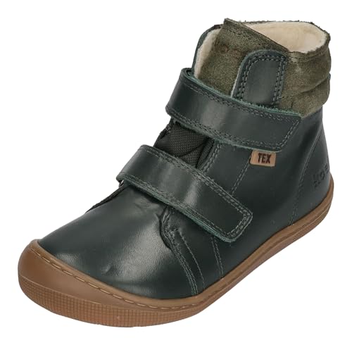 KOEL Barefoot Kinderstiefel - DEMIL NAPA WP WOOL - green, Größe:24 EU von KOEL