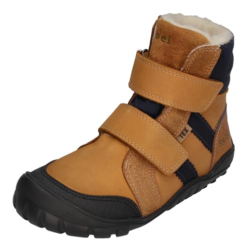 KOEL Barefoot Kinderstiefel - MILO HYDRO TEX - miel, Größe:34 EU von KOEL