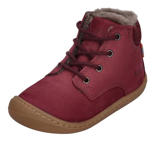 KOEL Barefoot Lauflernschuhe - Bill 2.0 Lambswool Bordo, Größe:20 EU von KOEL
